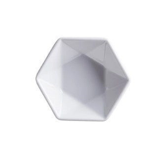 Plato Hexagonal Miniatura Línea Actualite Blanco / Corona - imagen 1