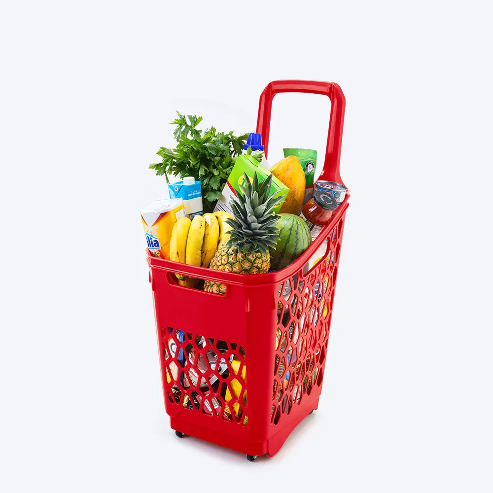 Cesta Transportadora de Mercado Roja / Rimax - imagen 1