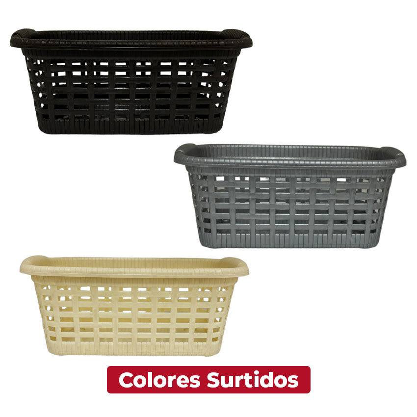 Canasta Rattan Pequeña Colores Surtidos / Persal - imagen 1