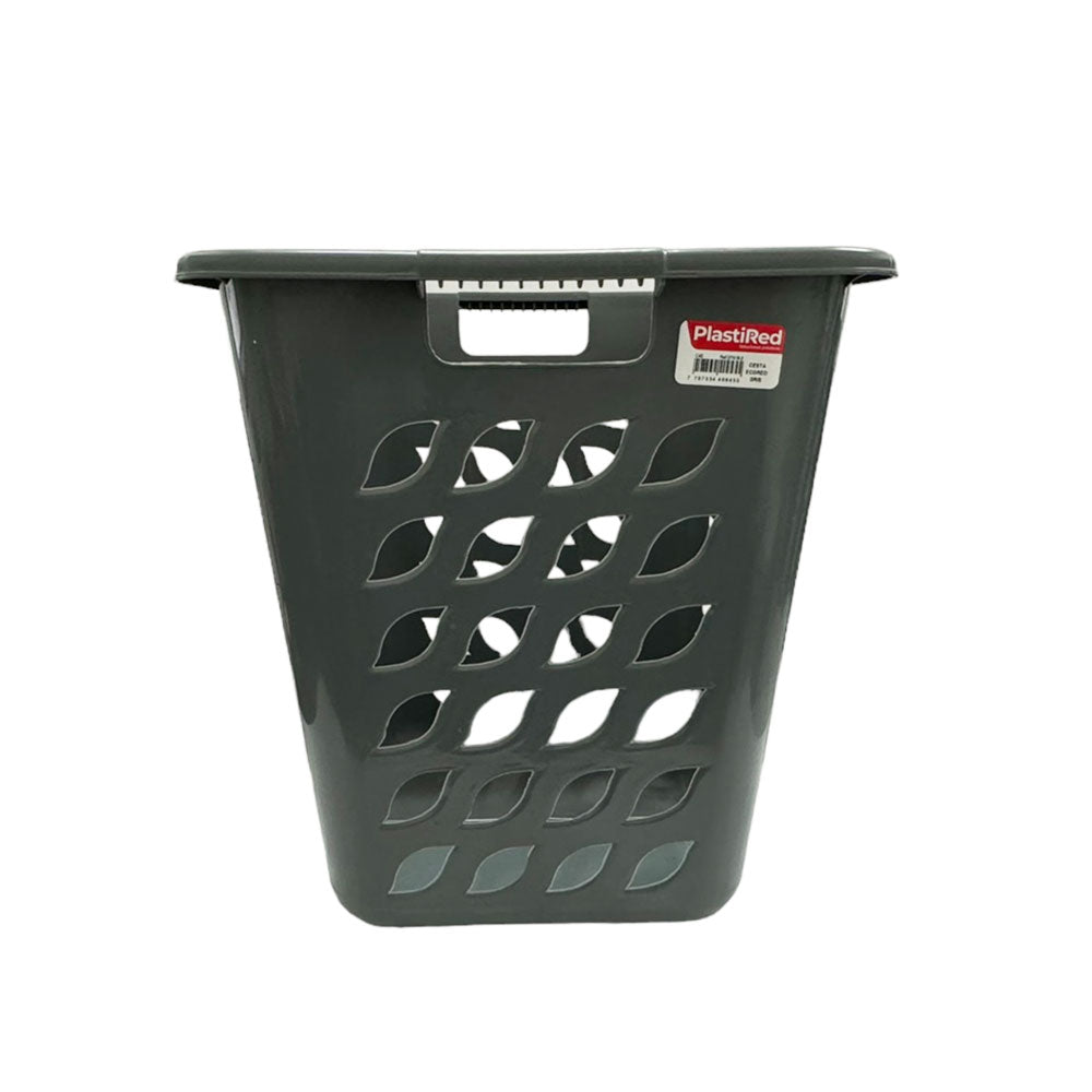 Cesta Ecored Gris / PlastiRed - imagen 1