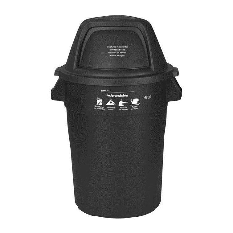 Contenedor Elite Negro 121 Litros / Estra - imagen 1