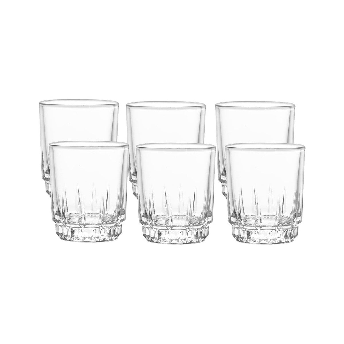Set x 6 Copas Trago Corto Prisma / Cristar - imagen 1