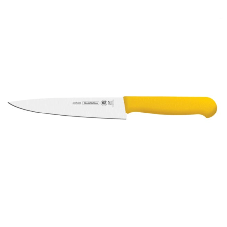 Cuchillo Carne Profesional Amarillo 10" / Tramontina - imagen 1