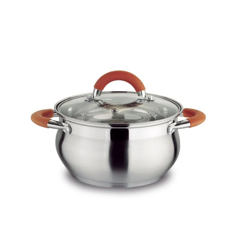 Olla 24 cm Acero Inoxidable / Home Elements - imagen 1