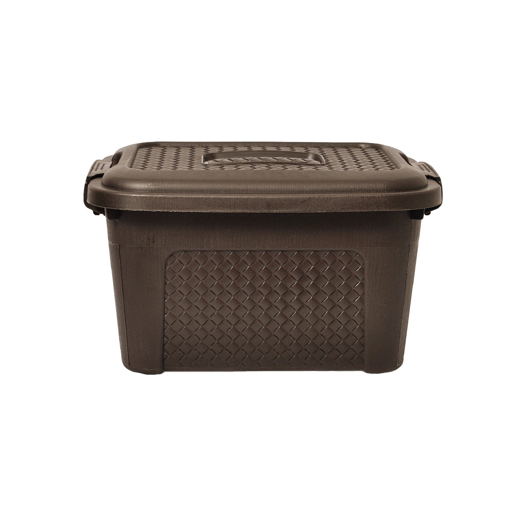 Caja Organizadora Multiusos 10 Litros Café / PlastiRed - imagen 1