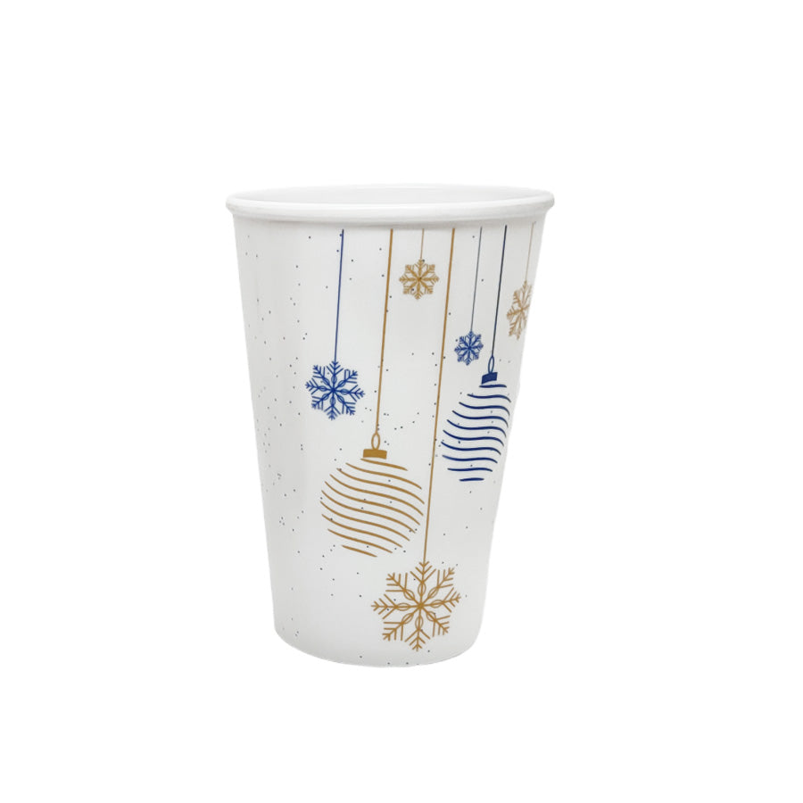 Vaso en Melamina Diseño Bolas de Navidad - imagen 1