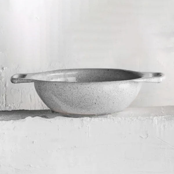 Cazuela Peltre 17 cm Arena Negro / Macuira - imagen 1