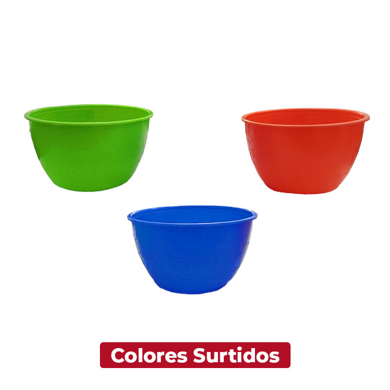 Tazón #4 Tipo B Colores Surtidos / Rimoplasticas - imagen 1
