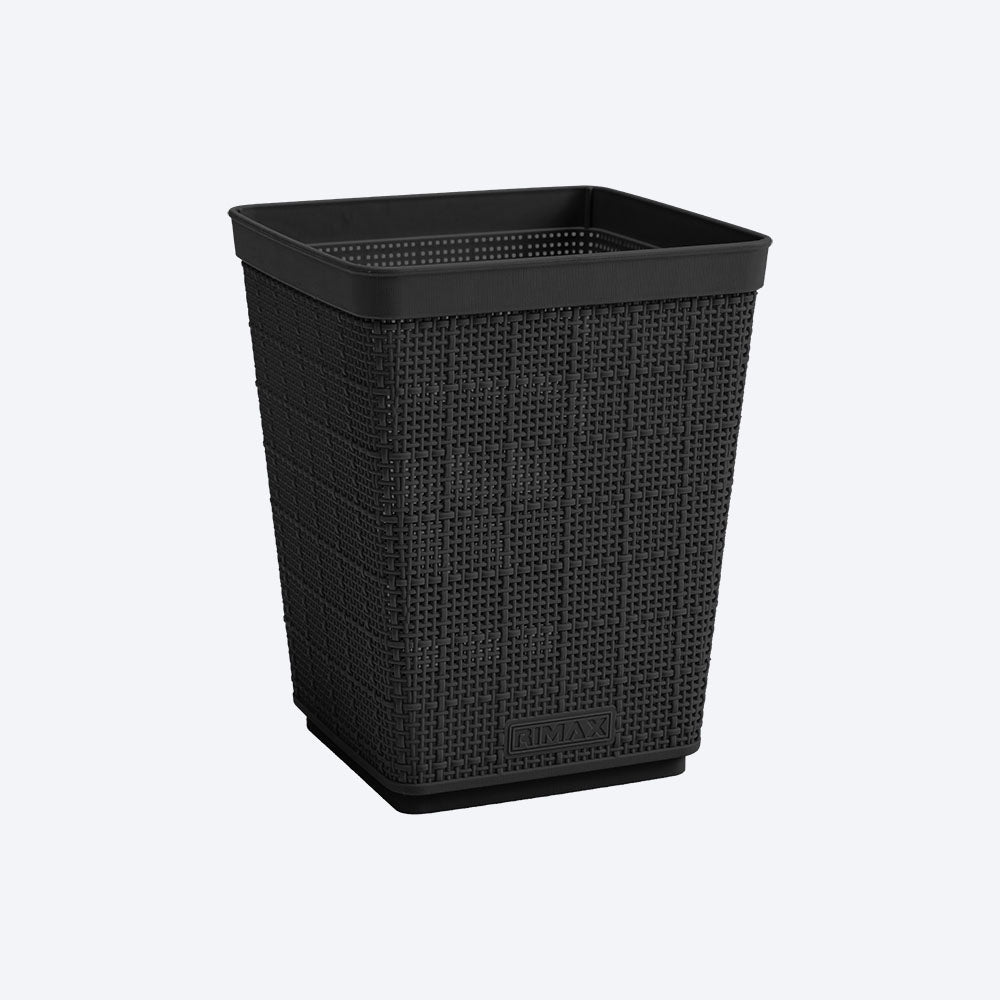 Papelera Fique 6 Litros Negro / Rimax - imagen 1