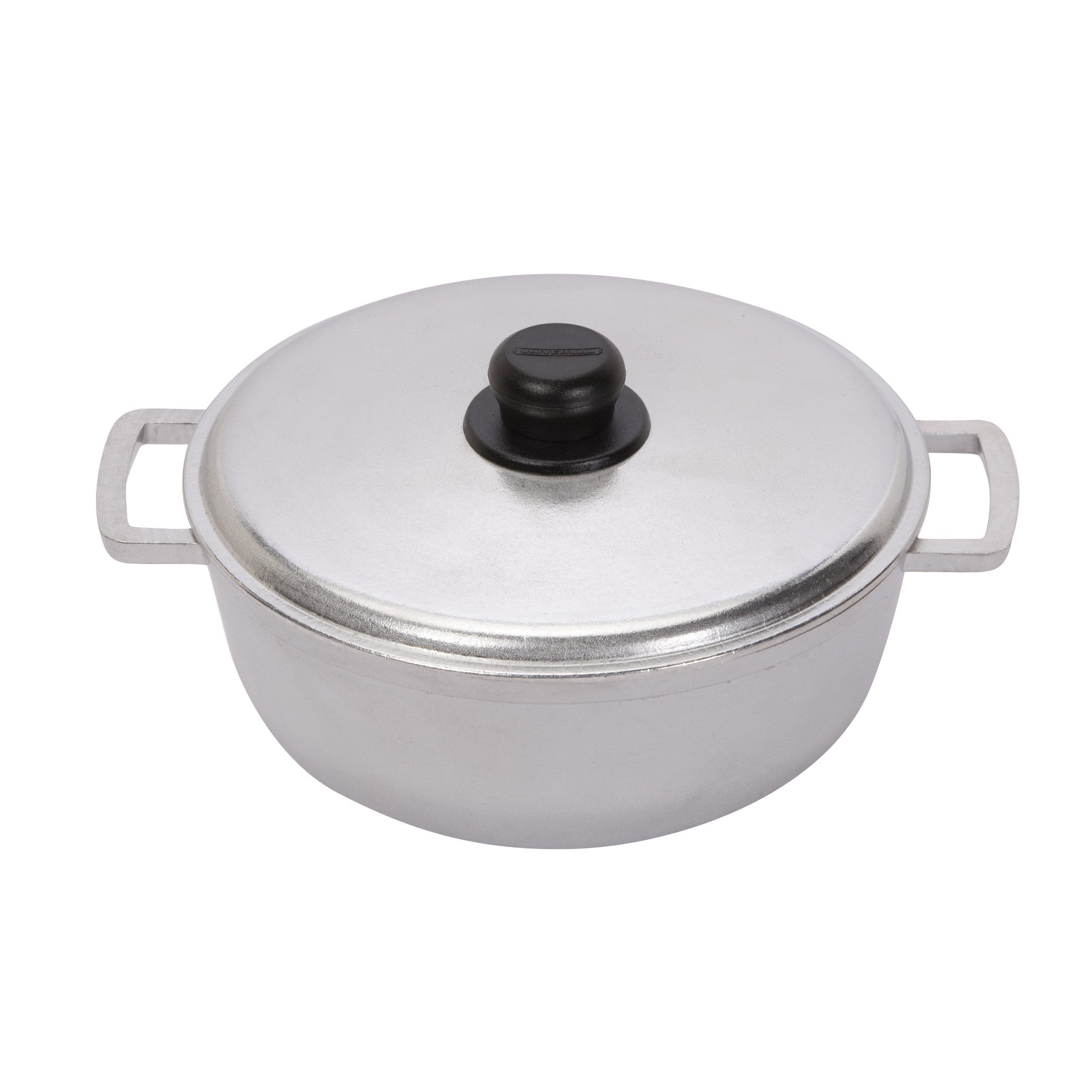 Caldero Aluminio Fundido con Tapa Fundida 20 cm / Universal - imagen 1
