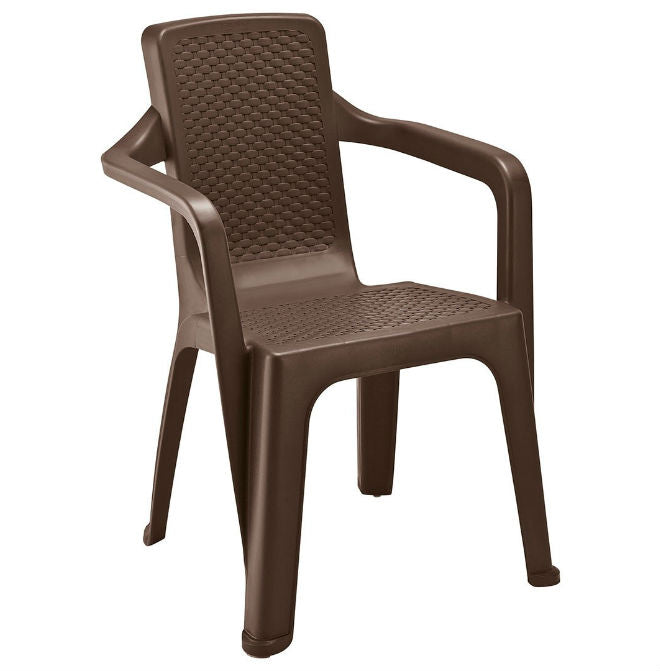 Silla Eterna Con Brazos Wengue Rimax - imagen 1