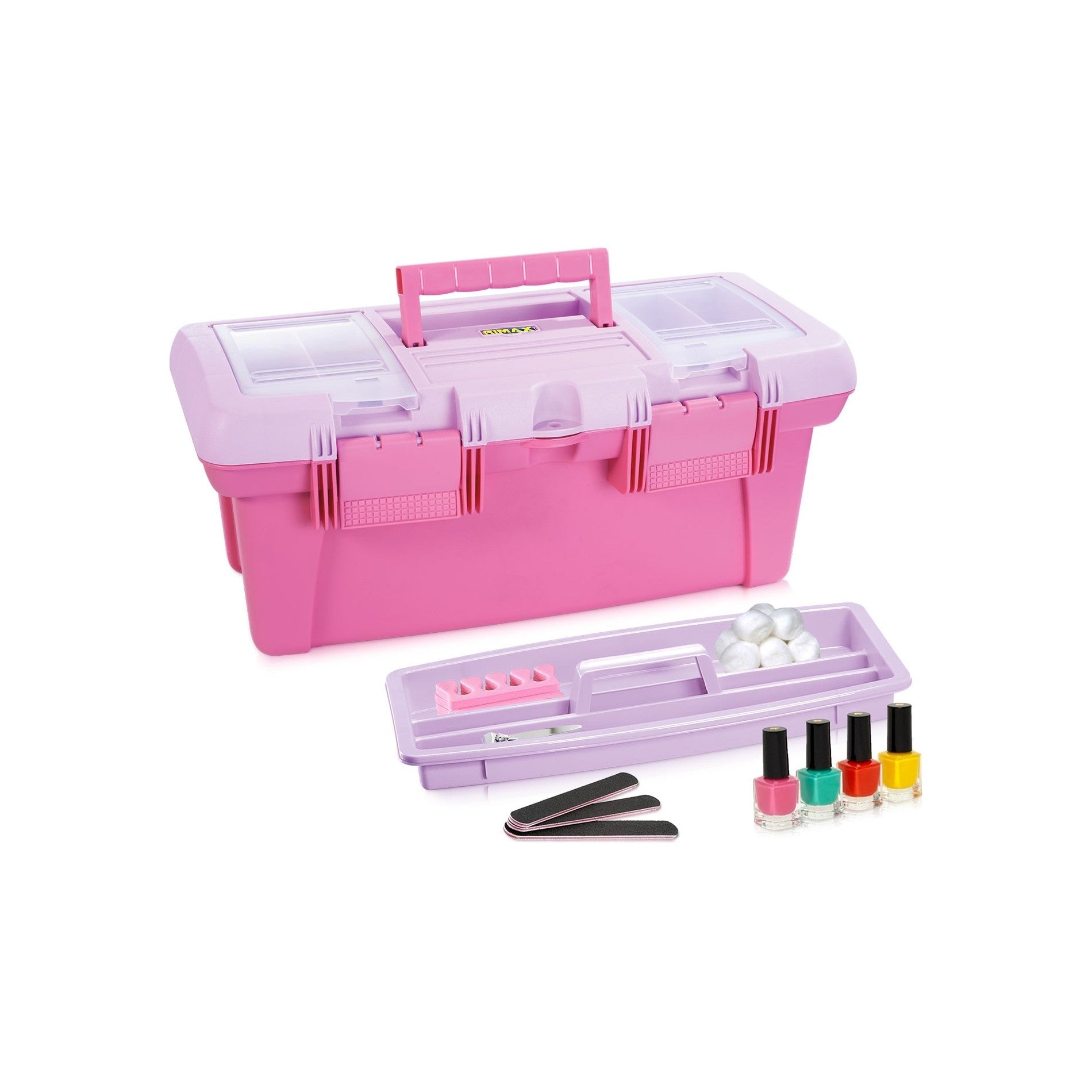 Caja de Herramientas 18" con Tapa Organizadora Vanity Profesional / Rimax - imagen 1