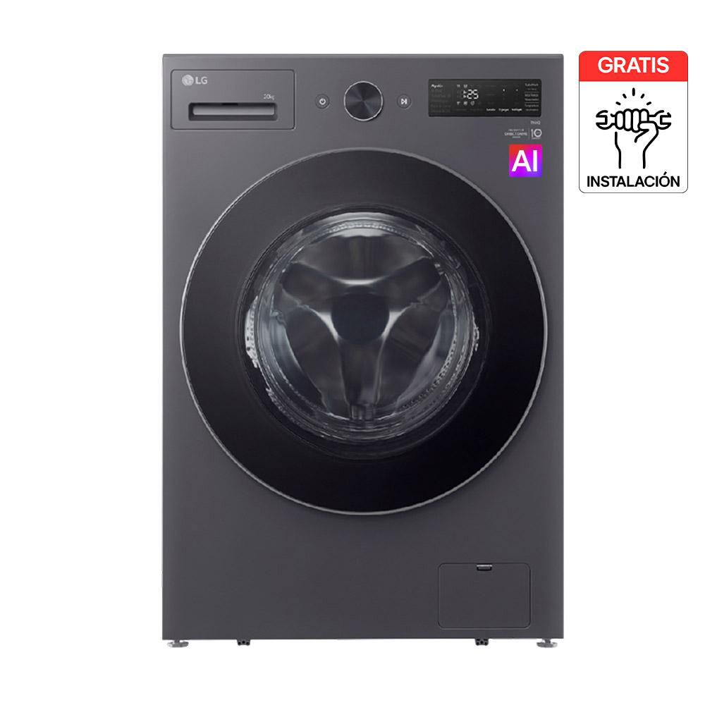 Lavadora Secadora LG Eléctrica 16 Kilos Housefit WD16EGNTS6P.AEGECOL Gris - imagen 1