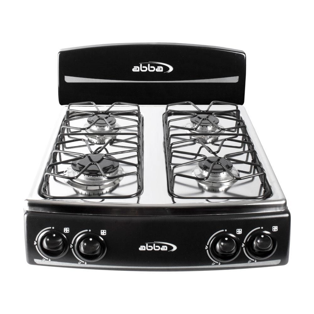 Sobremesa a Gas 4Puestos Negro ABBA SG4005NN - imagen 1