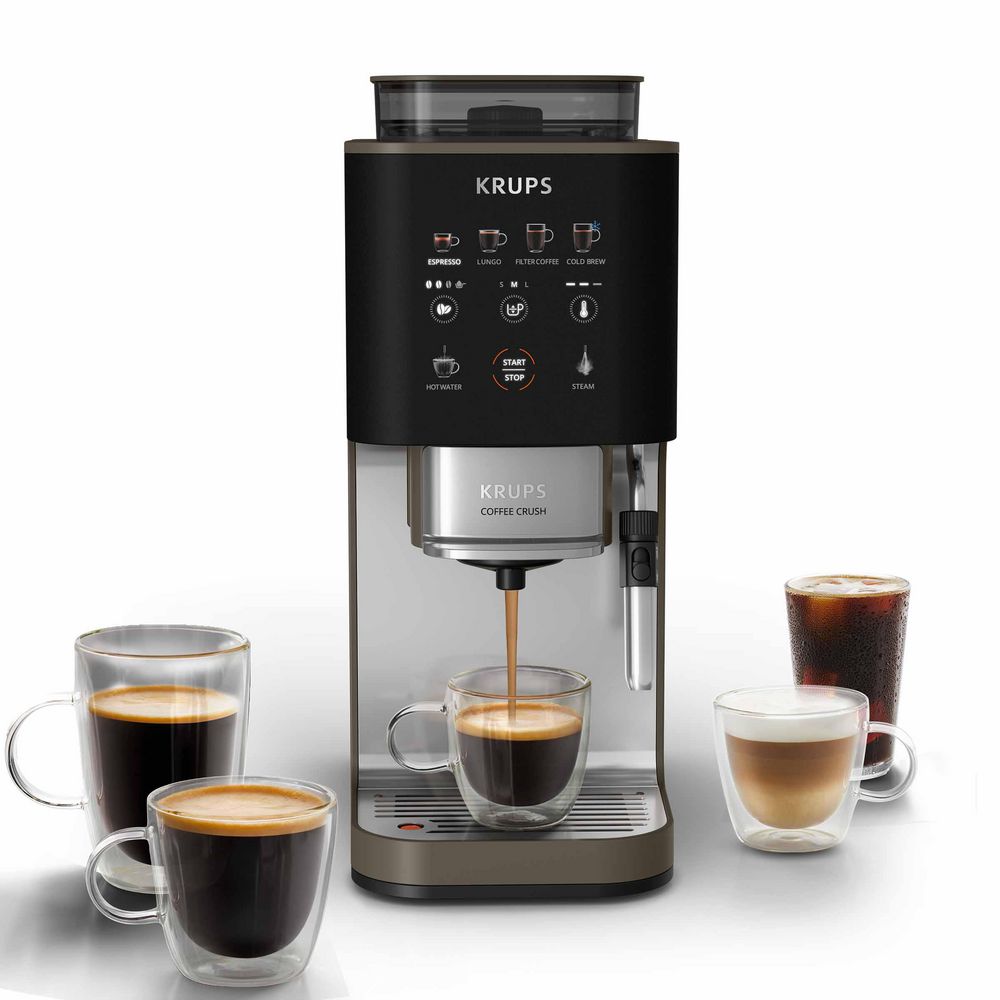 Cafetera Coffee Crush Experience KRUPS Automática Gris 8010001512 - imagen 1