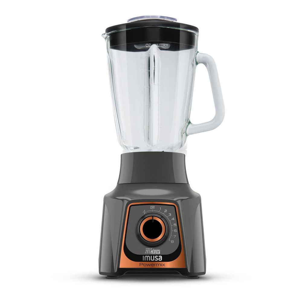 Licuadora IMUSA 8 Velocidades 550 W Gris LM289BI1 - imagen 1
