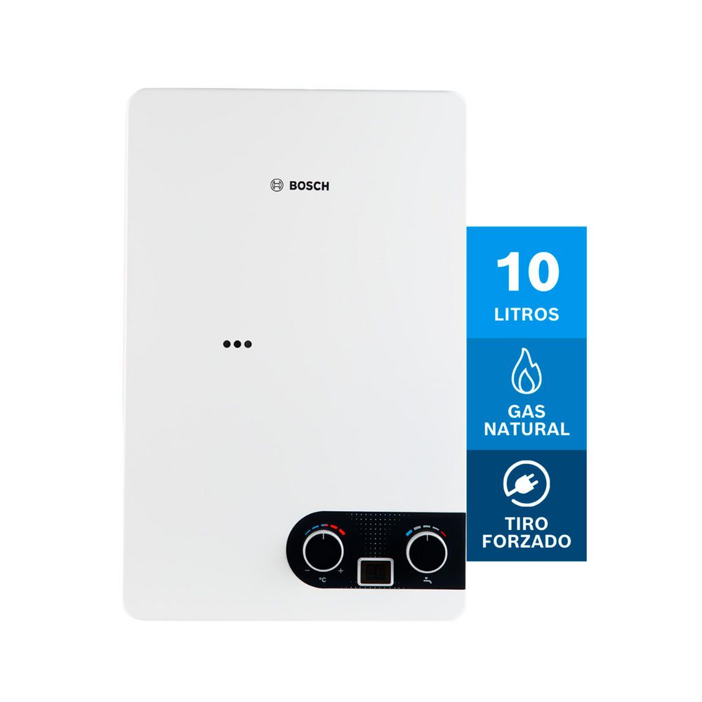 Calentador de agua 10 litros Tiro Forzado GN BOSCH 873611002 - imagen 1