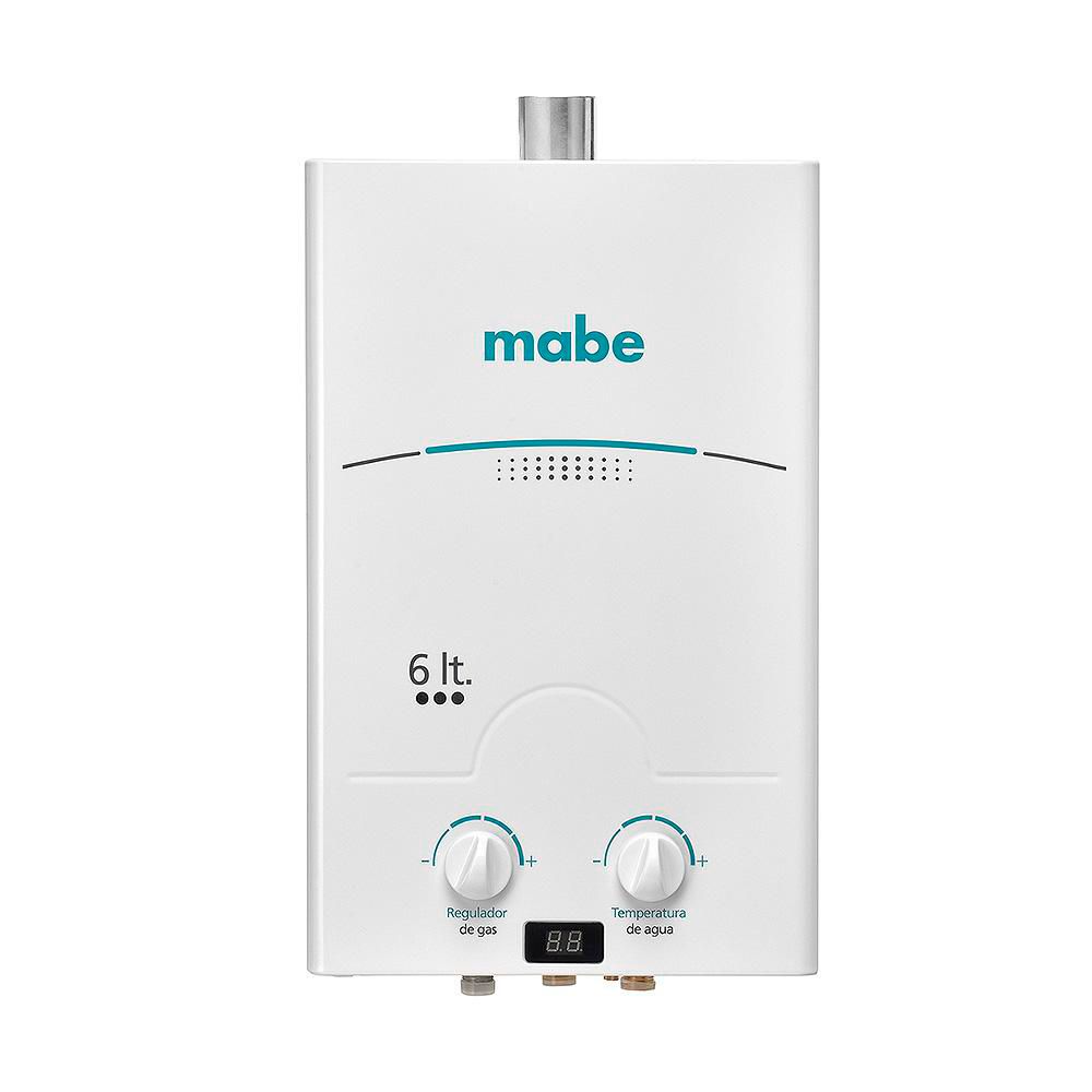 Calentador de paso a gas 6 l MABE CMD6TFBC - imagen 1
