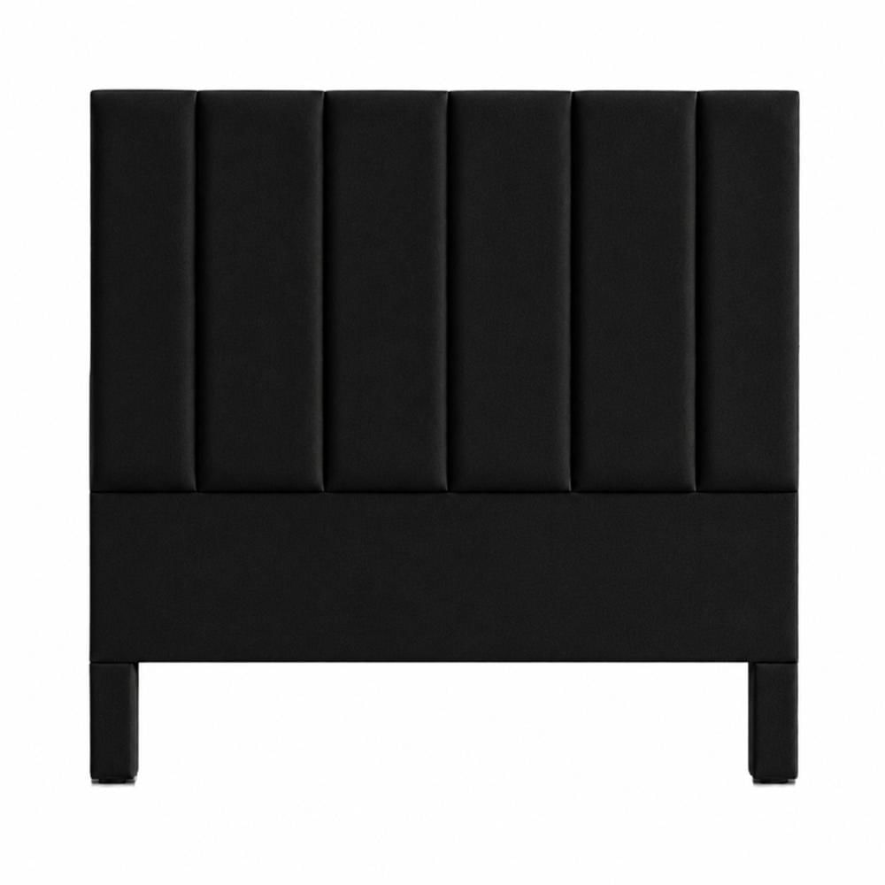 Cabecero Praga Doble 140X130 Negro - imagen 1