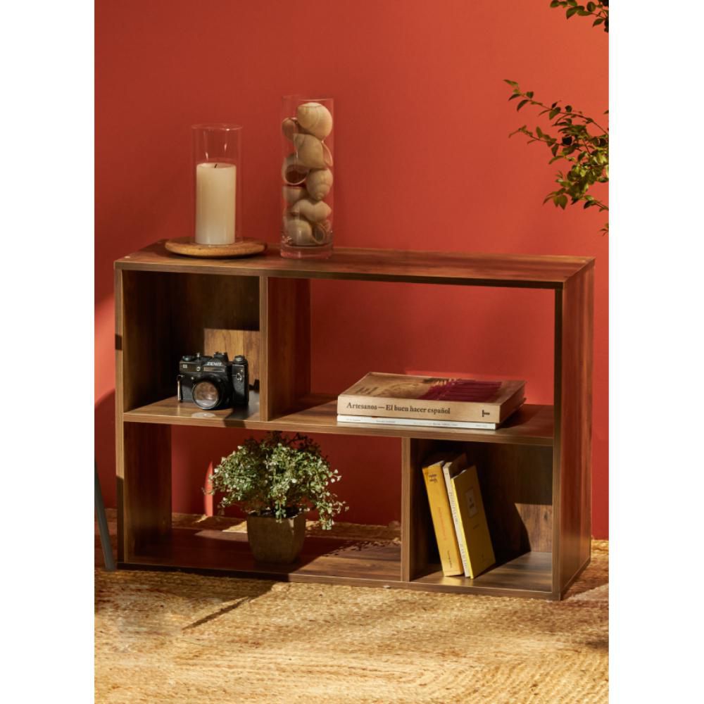 Mesa Auxiliar Con Estantes FINLANDEK JL1760NAT - imagen 1