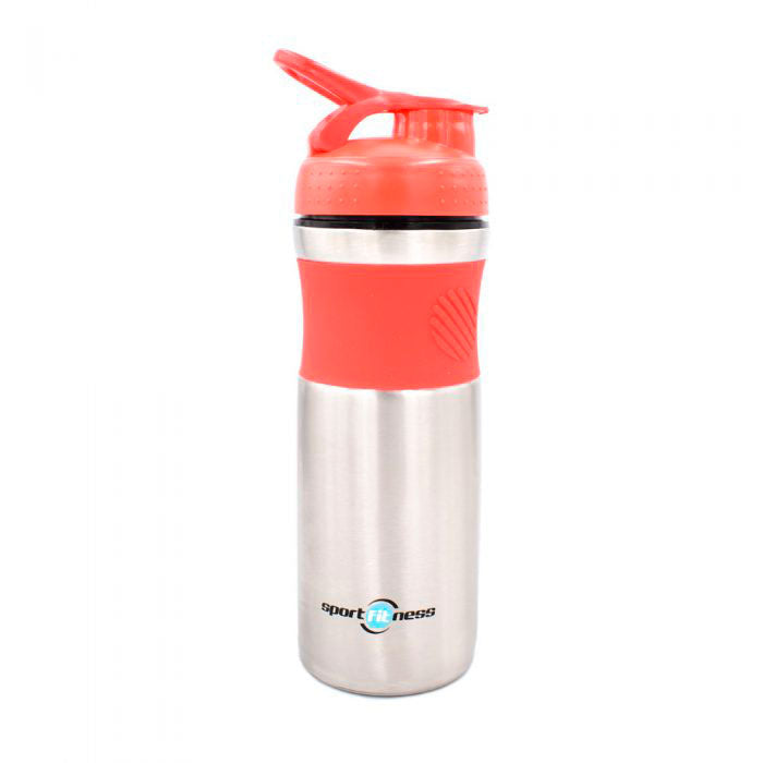 Caramañola Metalica Con Mezclador – SPORT FITNESS Varias Opciones - imagen 1