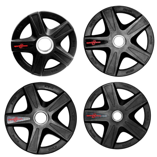 Discos Olímpicos En Caucho Inyectado Premium 2” Varias Opciones - imagen 1