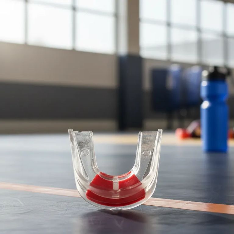 Protector bucal en silicona blanda termo moldeable para boxeo y bruxismo - imagen 1