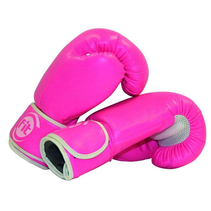 Guante Boxeo Fundamentación 10 OZ Rosado Dama - imagen 1