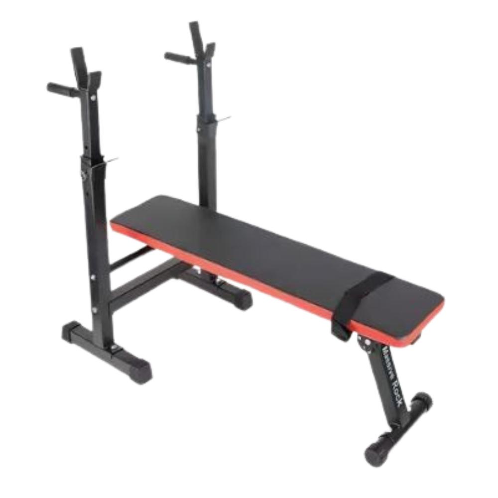 Banco De Pesas Multifuncional Reclinable Plegable Ejercicios Múltiples Deportes Gimnasio - imagen 1
