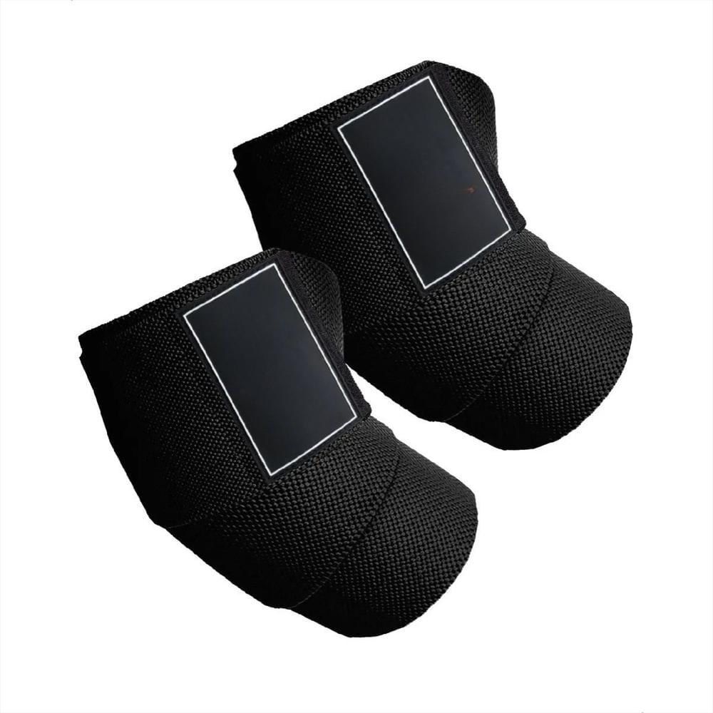 Coderas Levantamiento De Pesas Para Gimnasio Crossfit Calistenia Barras Mancuernas Deportivas Fitness Set X2 Color Negro - imagen 1