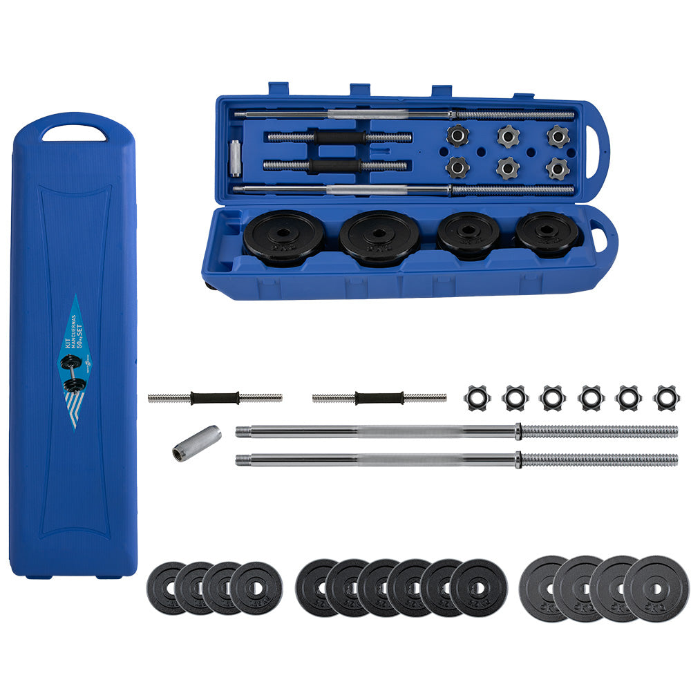 Kit de Mancuernas 50 KG - imagen 1