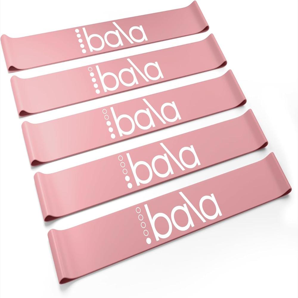 Bands Latex Blush 5 Niveles Resistencia Portátil Para Yoga, Pilates, Fuerza Y Rehabilitación - imagen 1