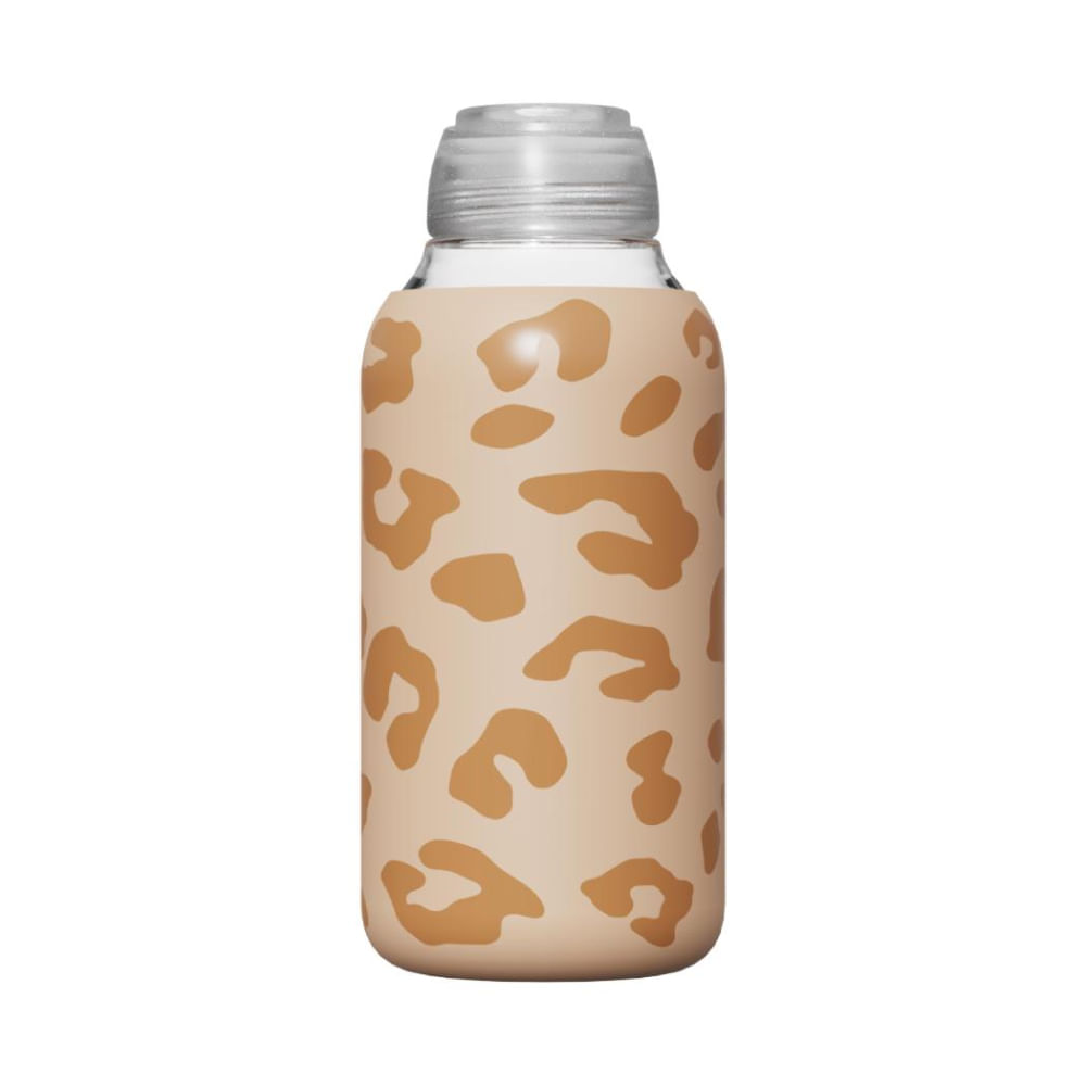Botilito de Viaje 500 Ml Estampado de Leopardo - imagen 1