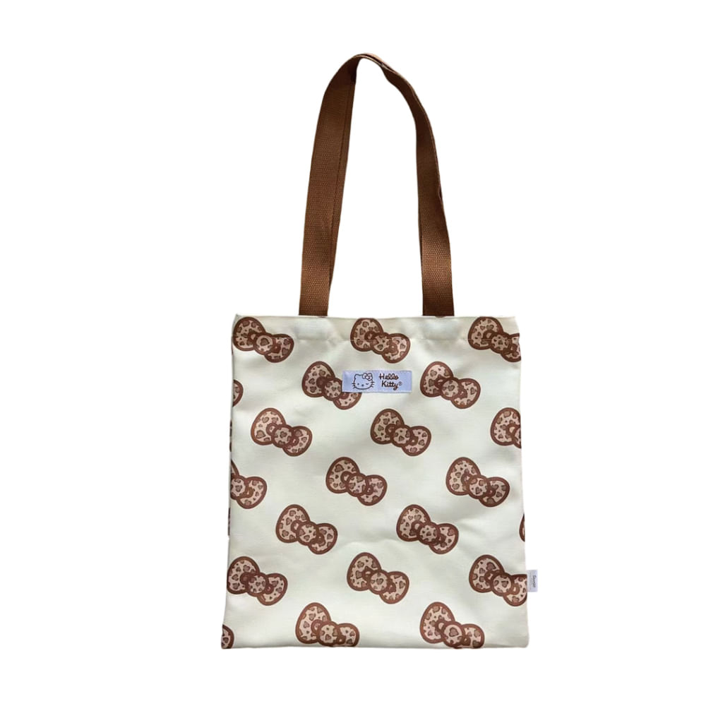Bolso de Compras Hello Kitty Leopard Print Bowknot Serie Sanrio - imagen 1