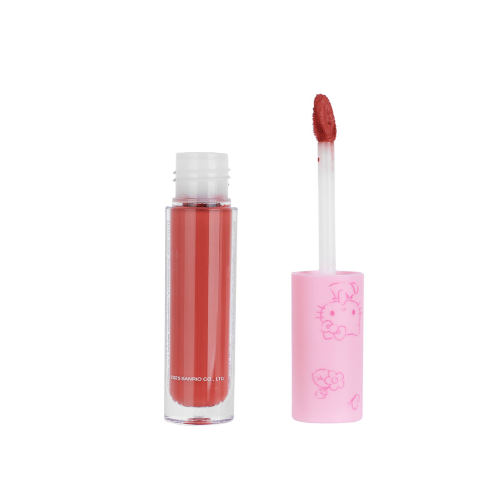 Brillo de Labios Mate Hello Kitty Strawberry Tono 02 Serie Sanrio - imagen 1