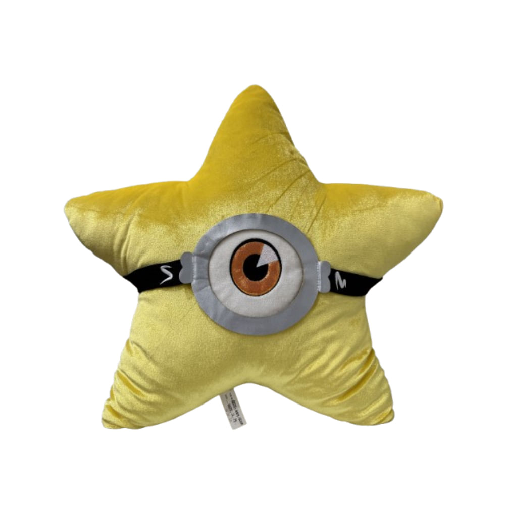 Almohada Estrella Serie Minions And Monsters Amarillo - imagen 1