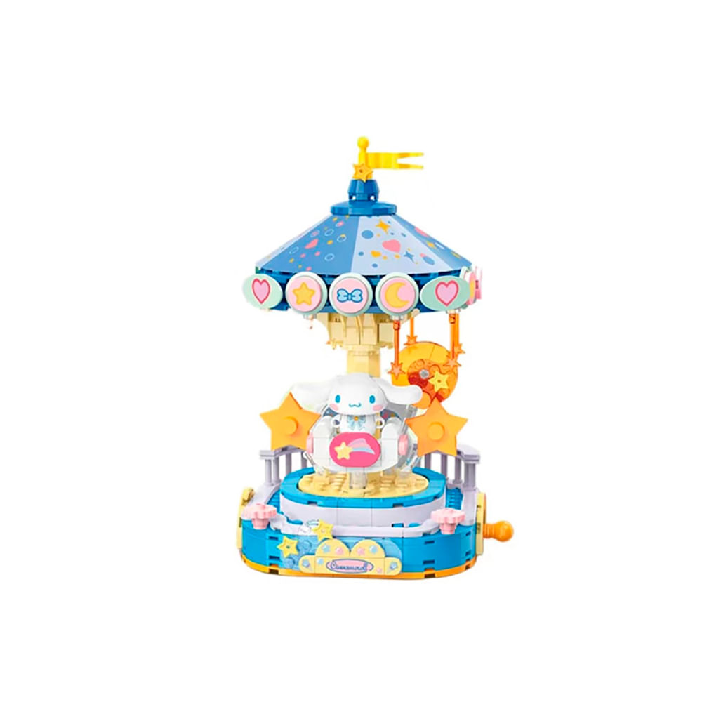 Bloques de Construccion Happy Carousel Cinnamoroll Serie Sanrio - imagen 1