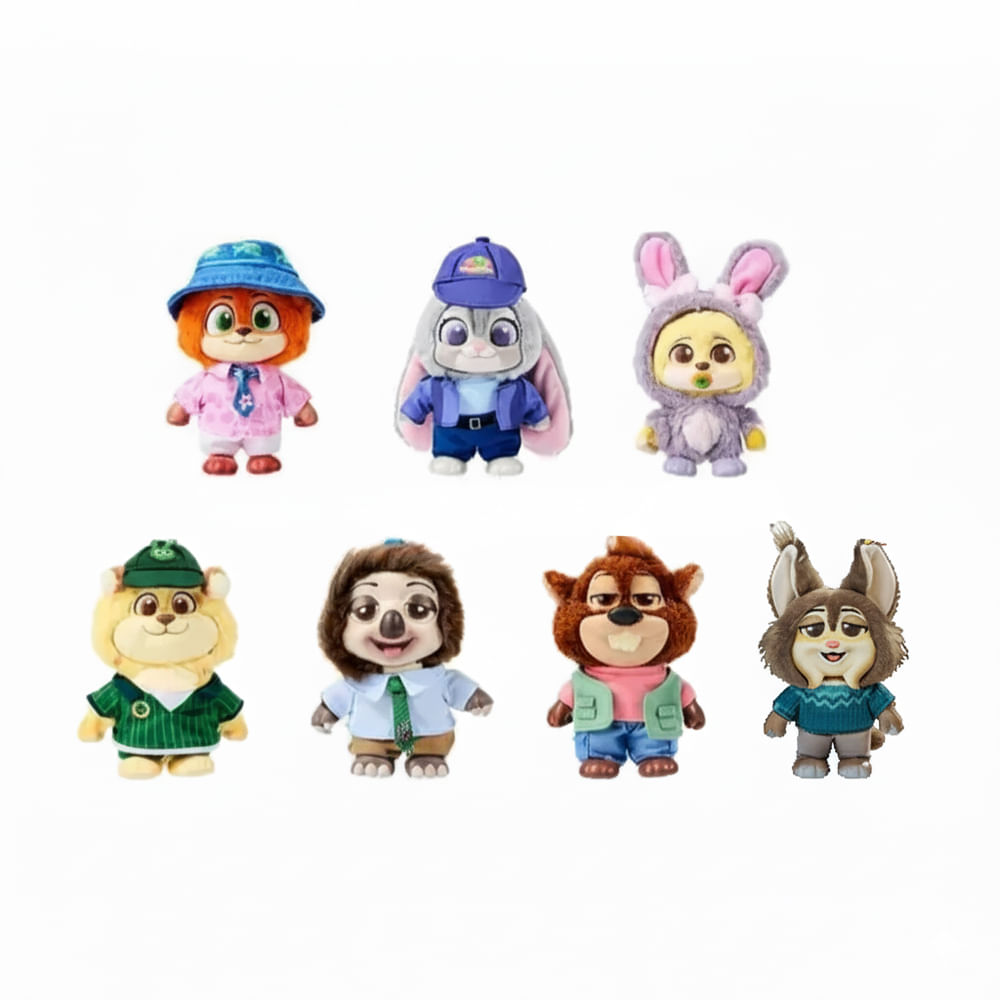 Figura Sorpresa Vinyl Plush Serie Zootopia Disney - imagen 1