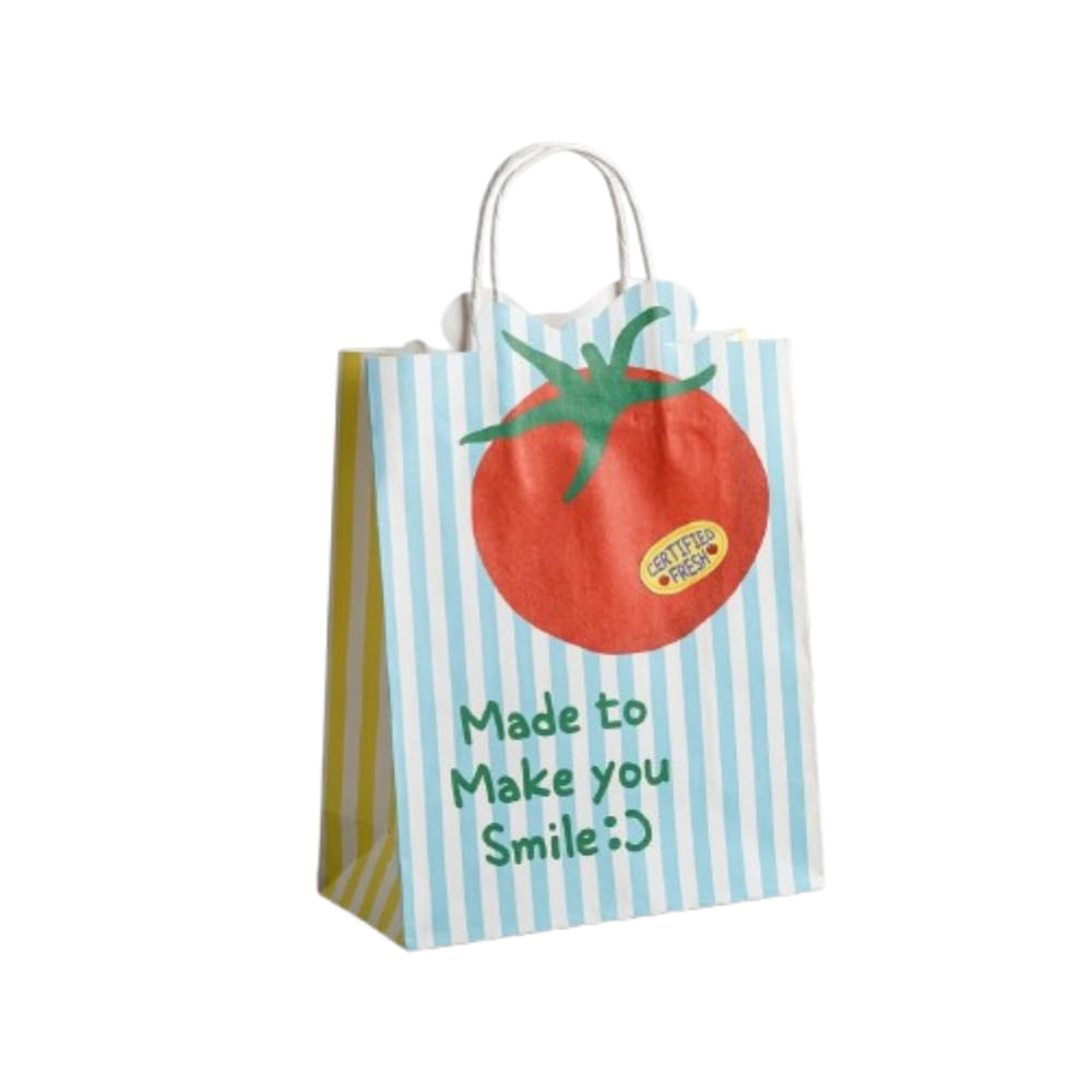Bolsa de Regalo Mediana Rayas Verticales Serie Market Mood - imagen 1