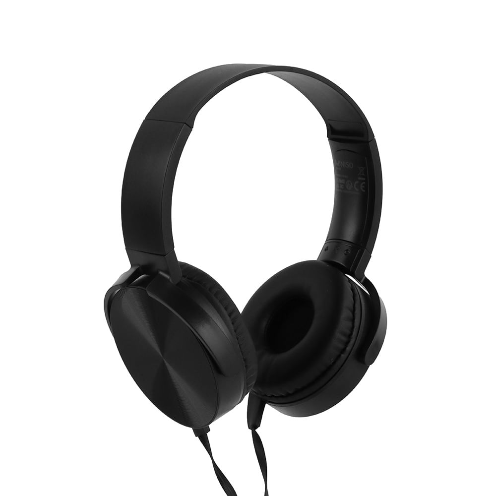 Audifonos Patron Cd Modelo K-H140 Negro Miniso - imagen 1