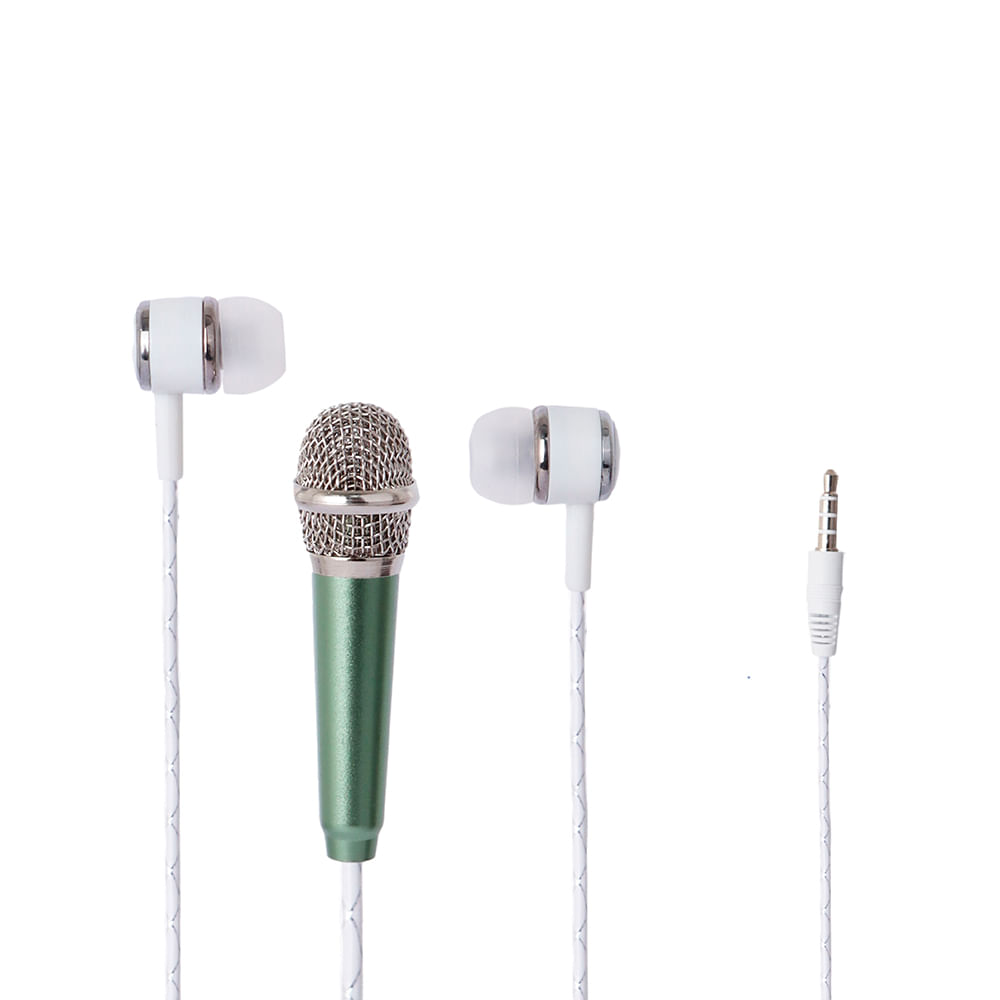 Audifonos con Microfono Verde - imagen 1