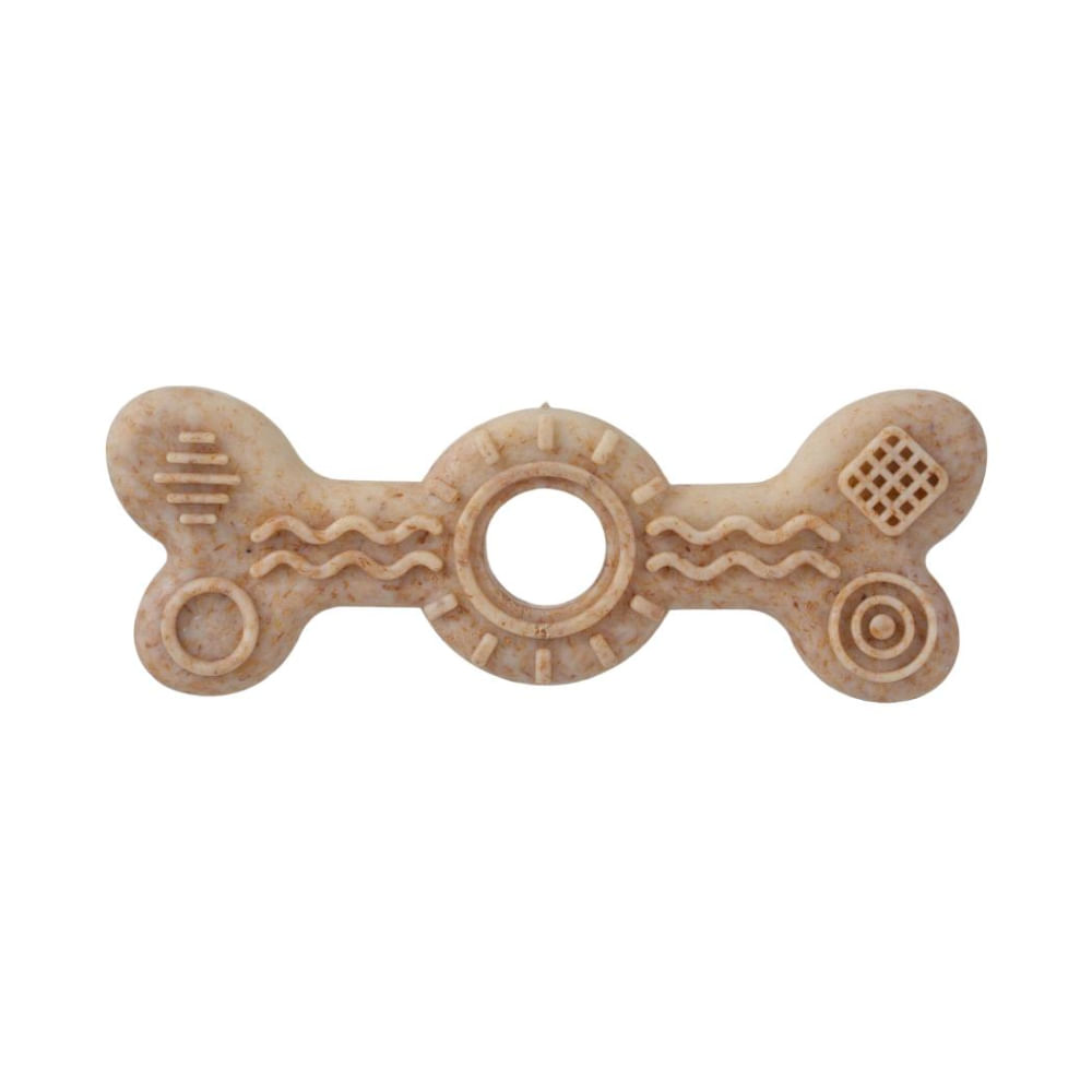 Juguete Hueso Log Masticable Beige - imagen 1