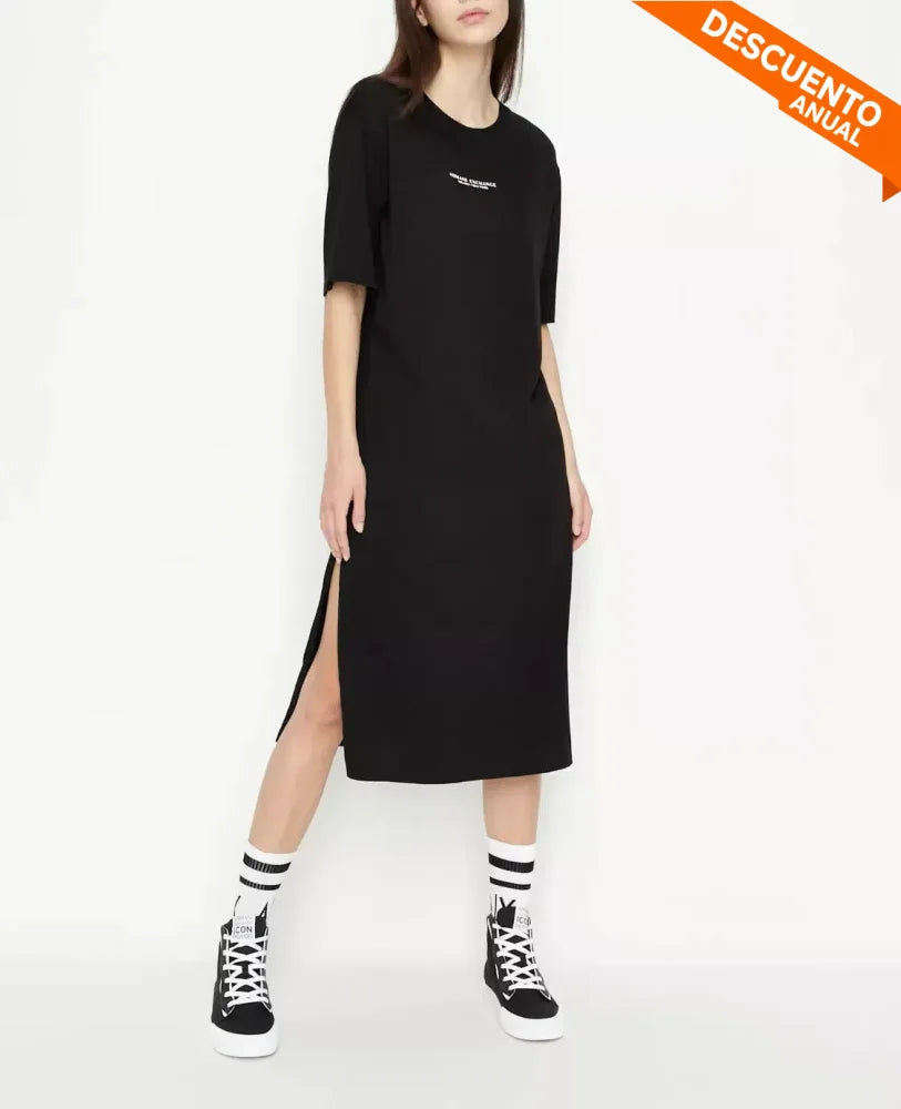 Dress Women Black Armani Exchange - imagen 1