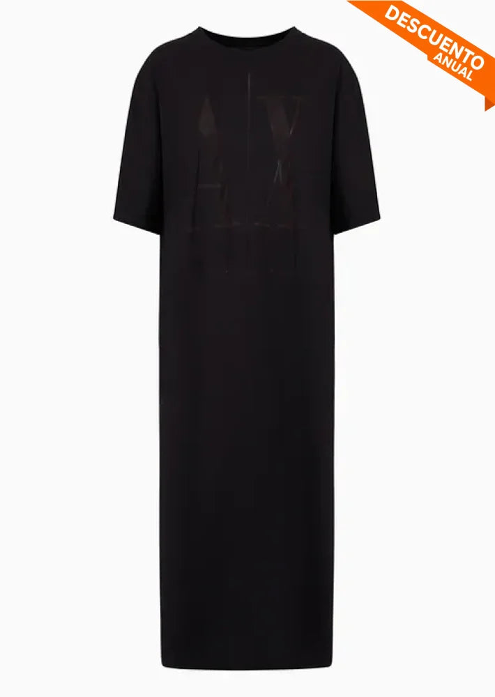 Dress Women Black Armani Exchange - imagen 1