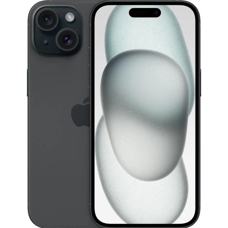 Celular iPhone 15 5G 128GB Negro Reacondicionado Panel Solar - imagen 1