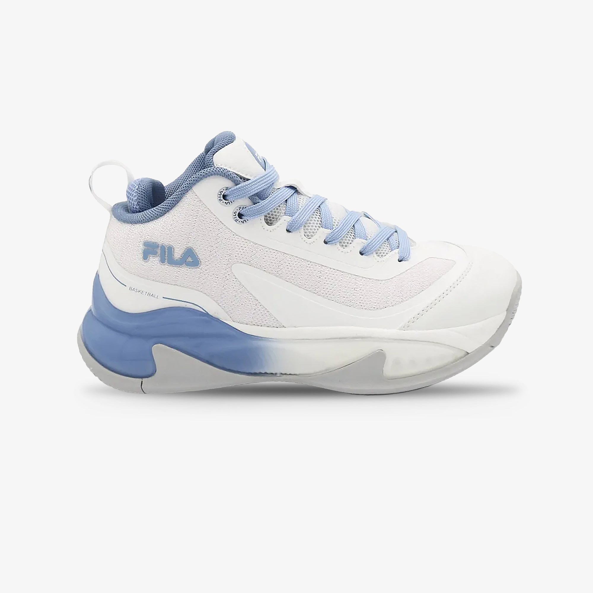 Botas Fila Basler Mujer Blanco Azul - imagen 1