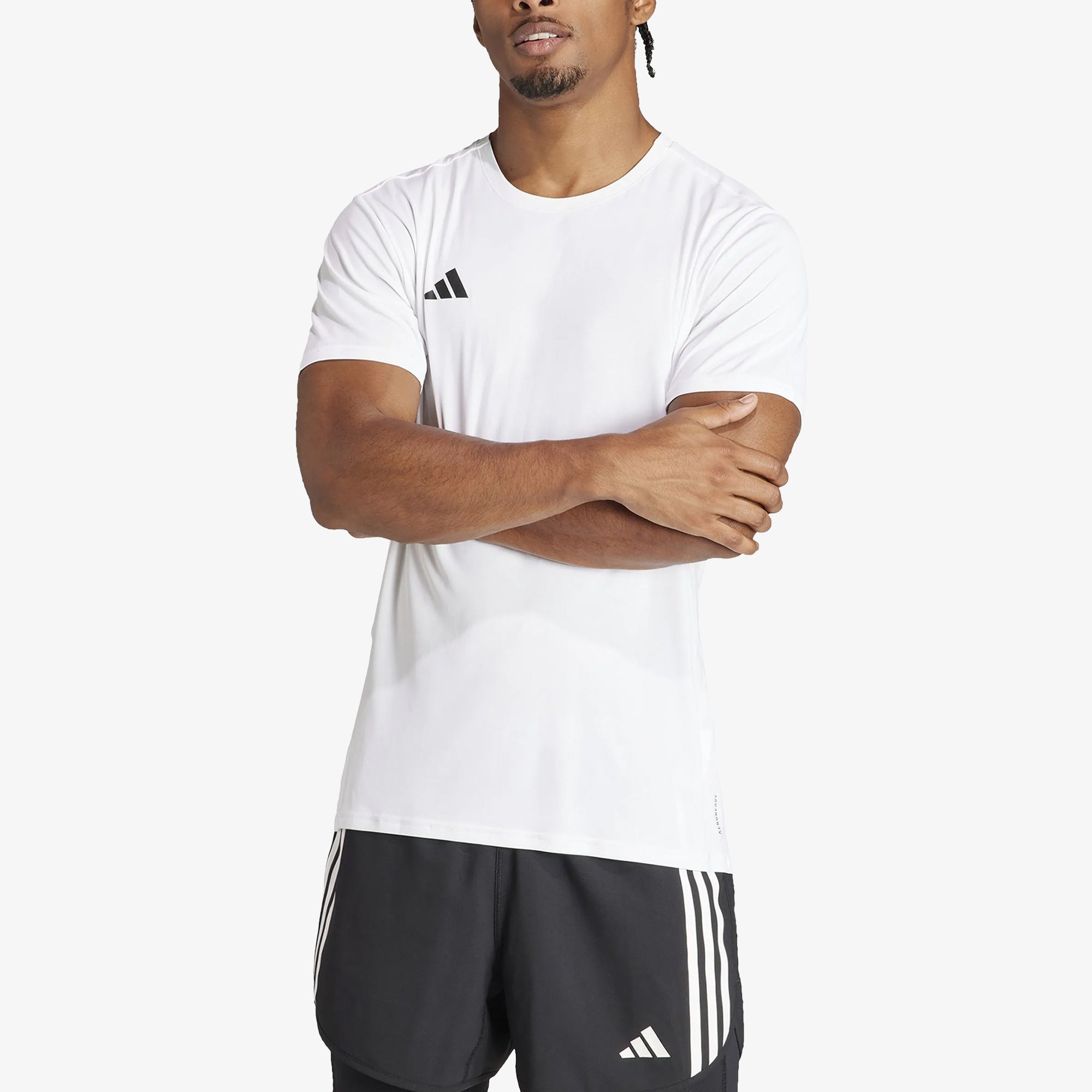 Camiseta Adidas Adizero Essentials Hombre Blanco - imagen 1