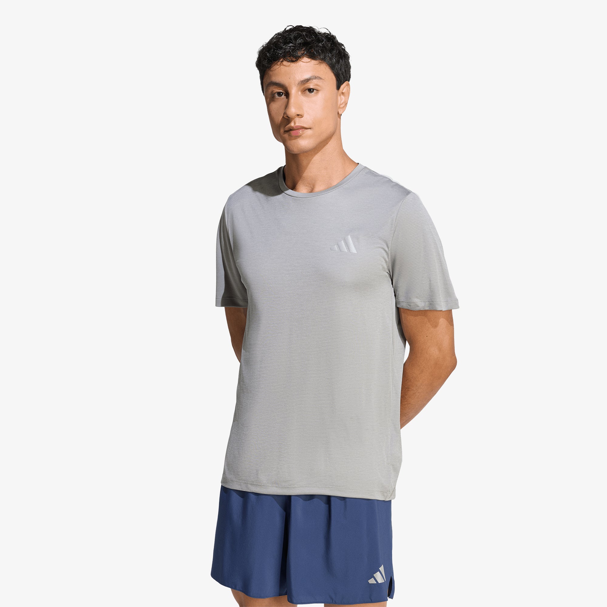 Camiseta Adidas Adi365 Running Essentials Hombre Gris - imagen 1