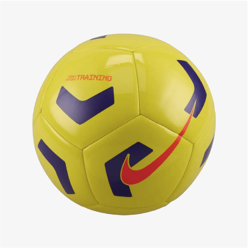 Balón Nike Ptch Train Amarillo Morado - imagen 1