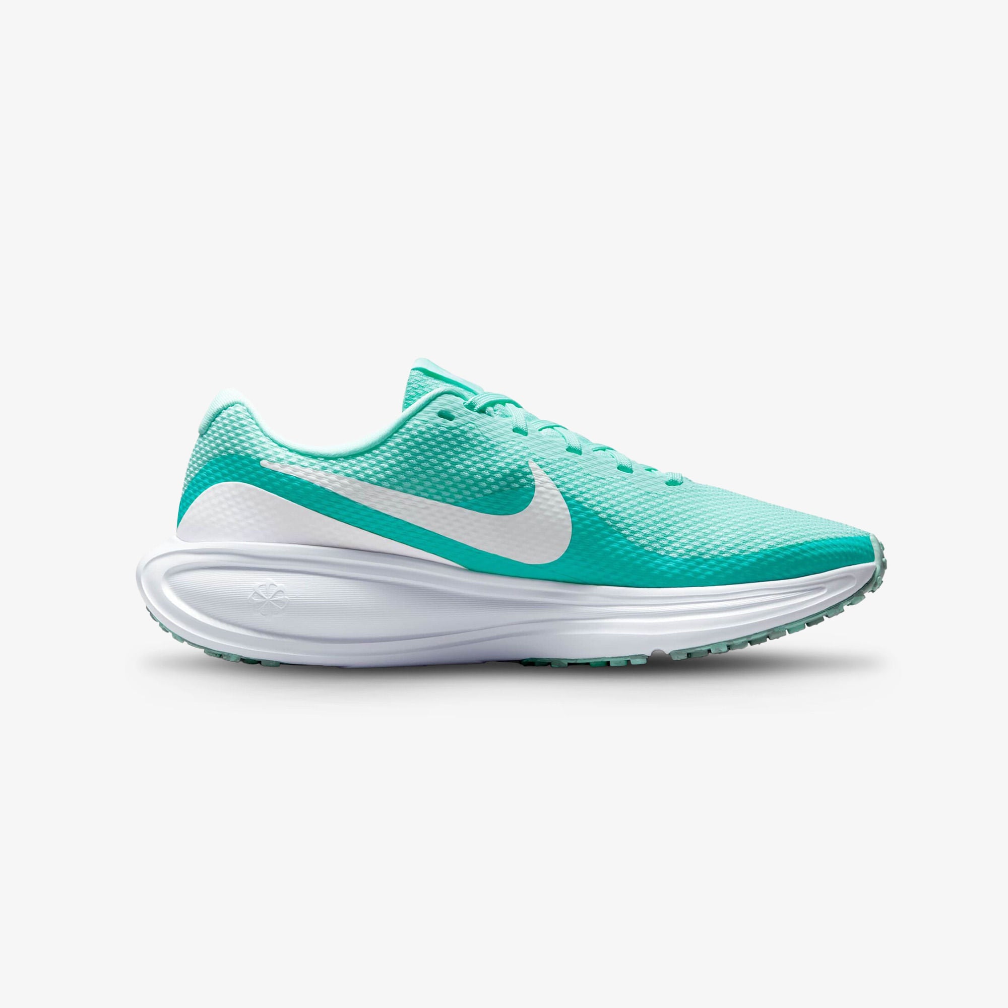 Tenis Nike Revolution 8 Mujer Verde Blanco - imagen 1
